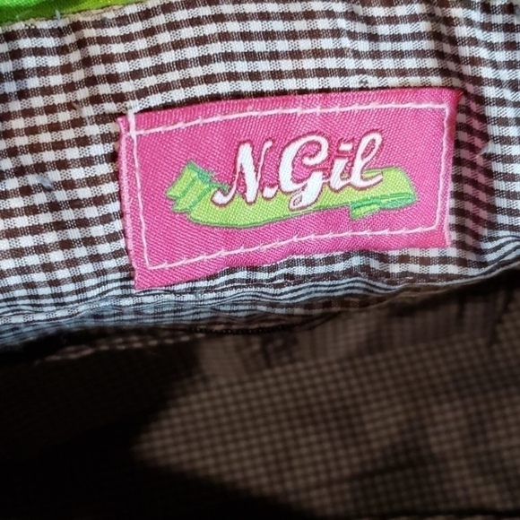 N. Gil Owl Tote Bag - Picture 7 of 8